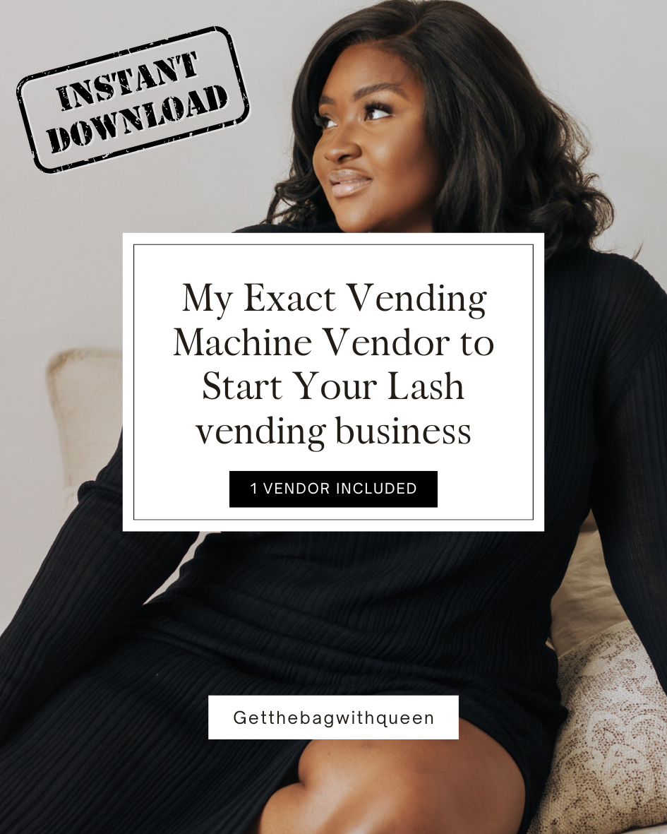 MY EXACT VENDING MACHINE VENDOR CONTACT- 1 VENDOR