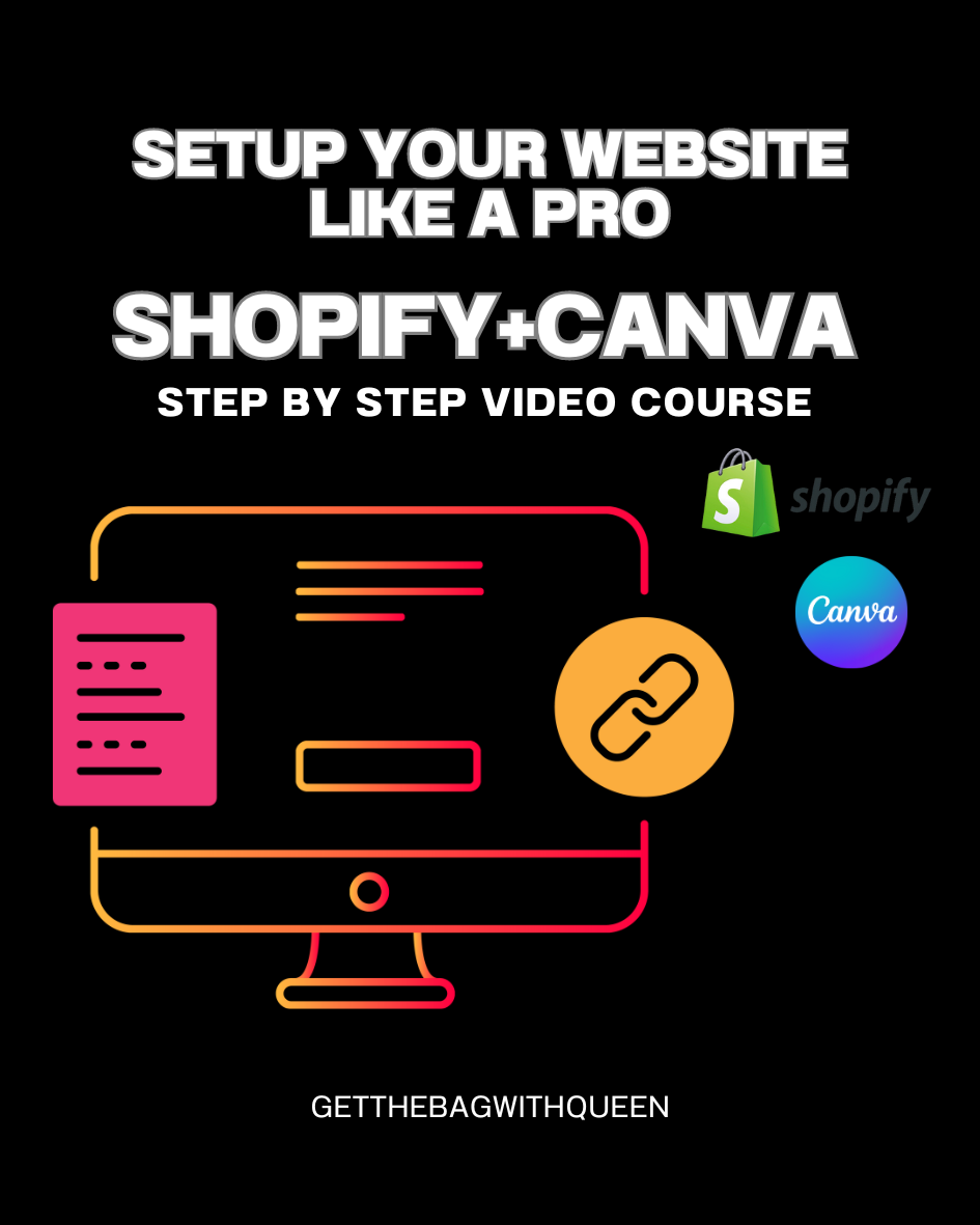 BUILD YOUR WEBSITE LIKE A PRO WITH SHOPIFY & CANVA 1.5 HOURS VIDEO COURSE
