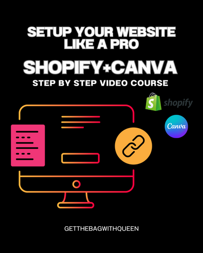 BUILD YOUR WEBSITE LIKE A PRO WITH SHOPIFY & CANVA 1.5 HOURS VIDEO COURSE